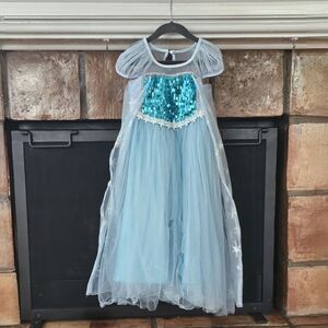 4t Disney Frozen Elsa Trish Scully gown with cape